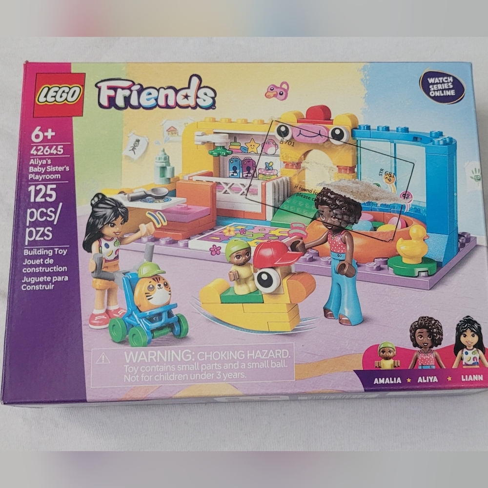Lego Friends Aliya's Baby Sisters Playroom 42645